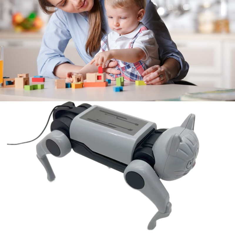 Electric Robot Toy with Remote Control DIY Assembling Smart Funny