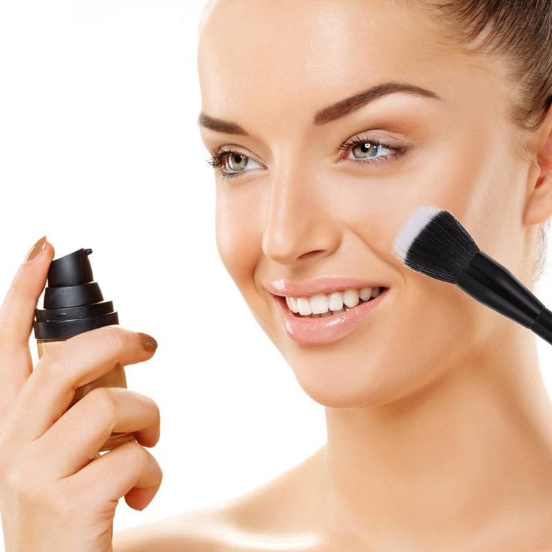 FOMIYES 2 Pcs highlight brush makeup brush black outfit Handle