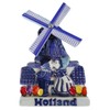 Souvenir Magnet Holland Windmill 10 x 7 x 2 cm