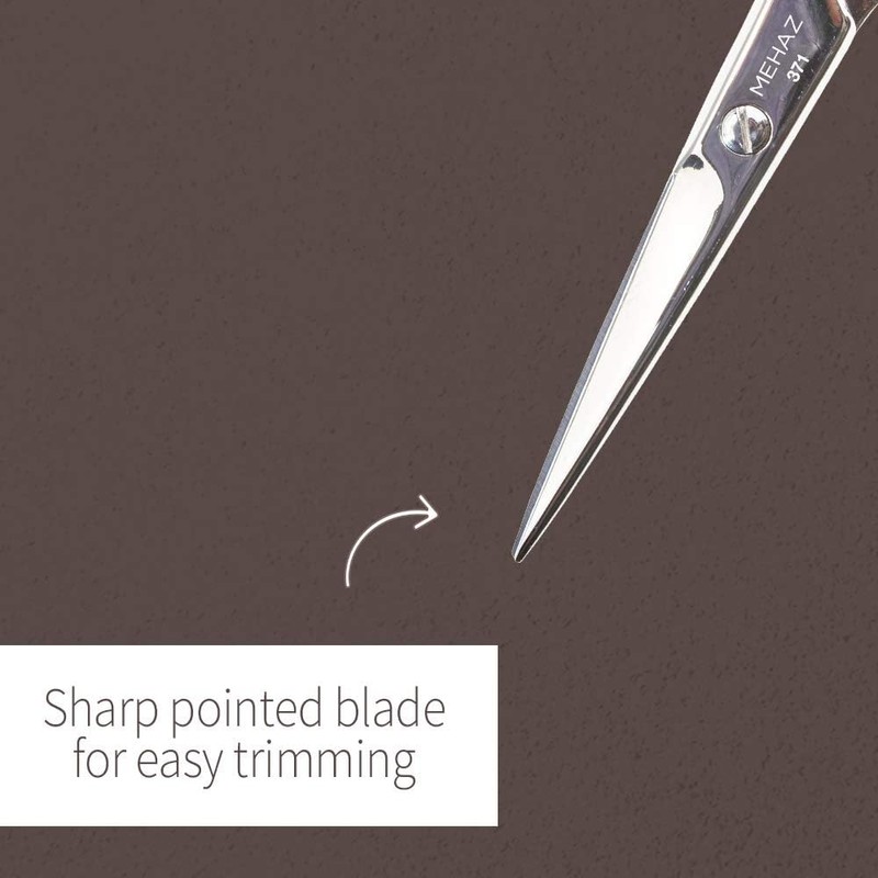 Mehaz Eyebrow & Moustache Scissors Nickel