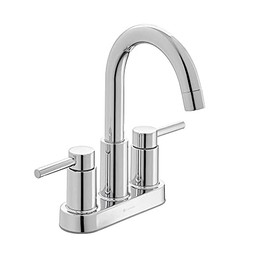 Glacier Bay Dorind 4 in. Centerset 2-Handle High-Arc Bathroom Faucet in Chrome HD67110W-6001