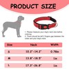 Dog Collar, Reflective Dog Collar with Safety Buckle, Adjustable Nylon