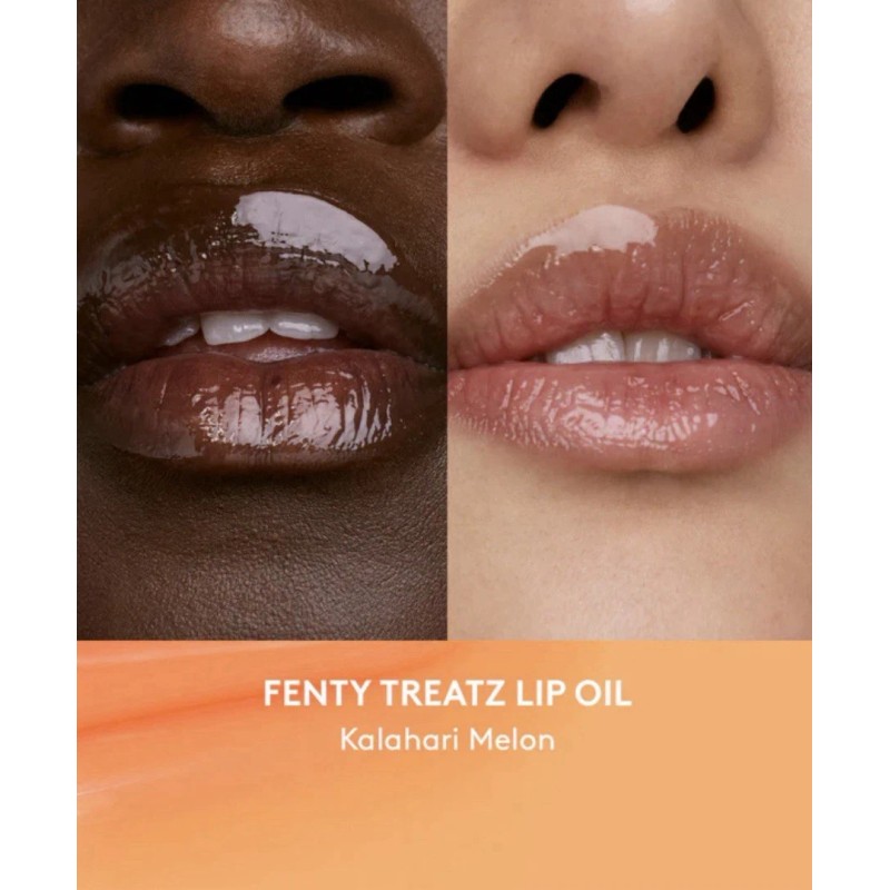 Fenty Beauty Treatz Hydrating Strengthening Lip Oil Melon Treat 5.6