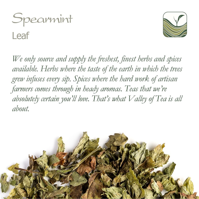 Spearmint Organic Leaf Herbal Tea - Mentha Spicata - Morrocan