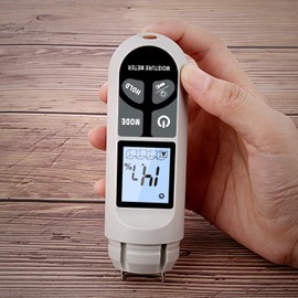 Moisture Meter, XRCLIF Digital Wood Moisture Tester with LED Torch, Wood Moisture Tester for Firewood/Furniture/Wooden Floor/Trees/Cardboard, Measuring Range 0-99.9%