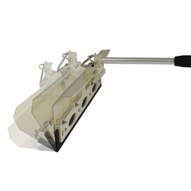 Spring Folding Joint Set for PV Snow Shovel X-Fest | Klapp-Gleitschild mit Federdruck-Mechanismus, Metall-Klick Teleskopstangen-Anschluss und Montagezubehör, Made in Germany