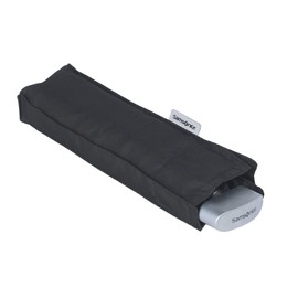 SAMSONITE Rain Pro 3 Section Manual Flat Stick umbrella, 24 cm, Black