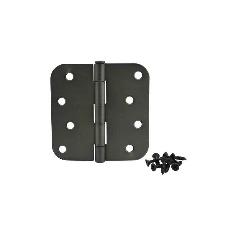 Cosmas Oil Rubbed Bronze Door Hinge 4" Inch x 4"