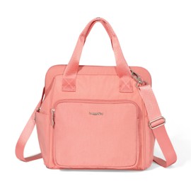 Baggallini Transit Lunch Tote - Lightweight 9x10 Insulated Luch Box for Women with Removable Adjustable Crossbody Strap