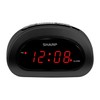 Sharp Small Digital Alarm Clock with Snooze and Battery Backup,