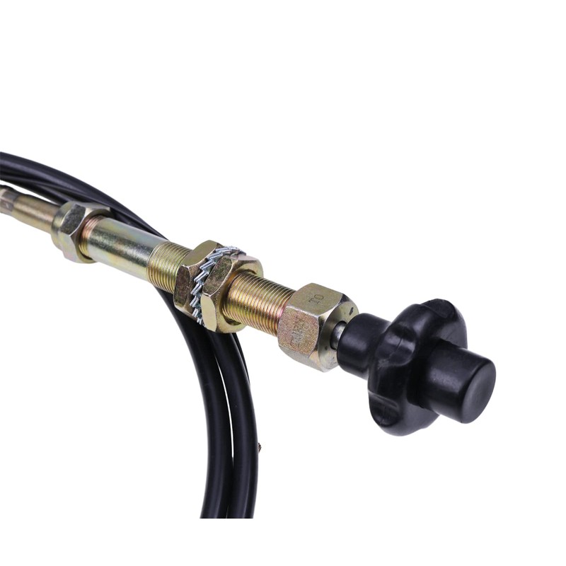 JZGRDN 10FT Heavy Duty Vernier Locking Throttle Cable 55204 VCGTX10