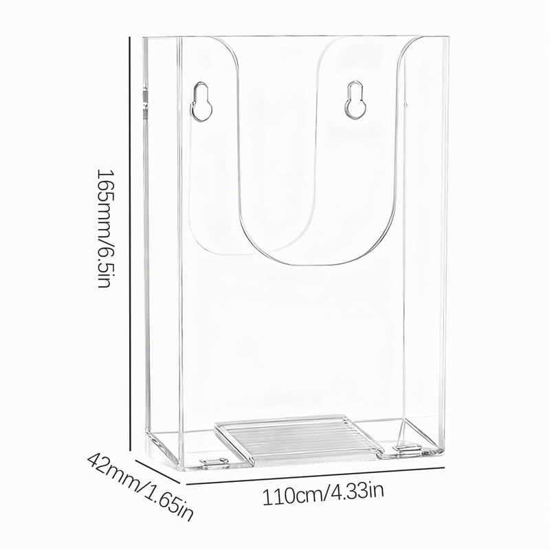 GAESHOW 5PZ Porta Volantini da Parete Formato A6, Portadocumenti a