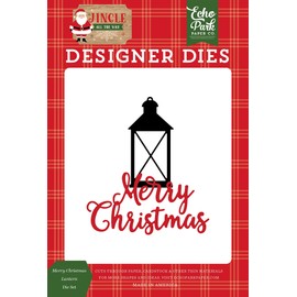Echo Park Paper Company Merry Christmas Lantern Set die, Multi