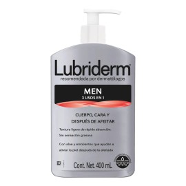 Crema Corporal Men 400 ml Lubriderm®