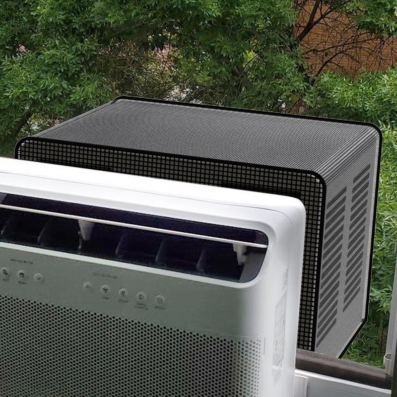 Wintcomfort U-Shaped Window Air Conditioner Summer Cover, Dense & Breathable