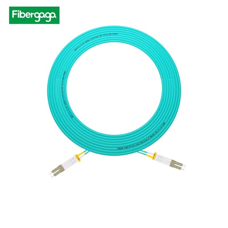 Fibergaga 2m(6ft) OM3 LC to LC Fiber Patch Cable,10GB/40GB Multimode