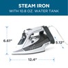 Commercial Care Clothing Steam Iron, 1800 Watts Steamer for Clothes,