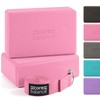 Core Balance Yoga Blocks Set Of 2 High Density EVA