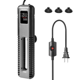 FEDOUR 600W 800W Titanium Aquarium Heater with External Controller, LED Digital Display Submersible Heater with Overheating Protection, for up to 220Gallon Fish and turtle Tank (600W for up to 160Gal)