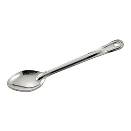 Winco Basting Spoon Solid, Silver 11 inch