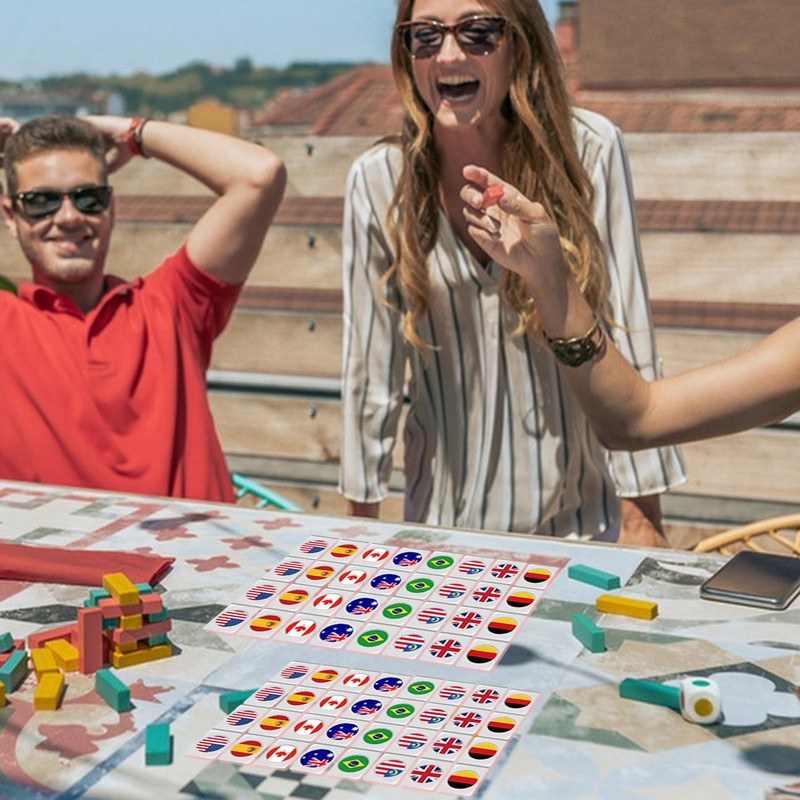 Mahjong Tile Set | 64X Escape Game Tiles - Portable