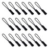 Ruidee 50 Pieces Zipper Pulls Zipper Tabs Zipper Pull Cord