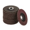 Flap Discs, 10Pcs Sanding Disc Polishing Wheel, 60 Grit Abrasive