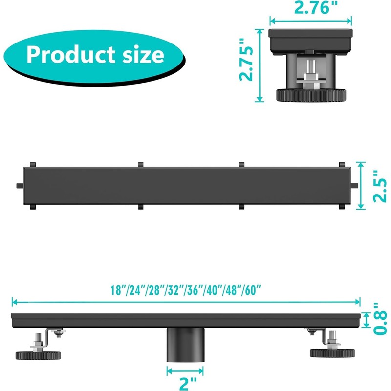 Neodrain 32 in Matte Black Linear Shower Drain- with 2-in-1