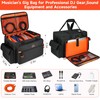 MRINCA DJ Gig Bag for Equipment - Large DJ Cable