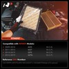 A-Premium 2-PC Engine Air Filter Compatible with Infiniti M35 2009-2010,
