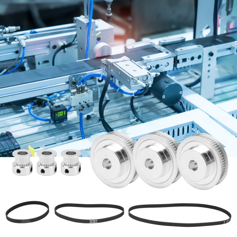 20 Teeth / 60 Teeth Synchronous Wheel 8mm Bore 2GT200/280/400/mm