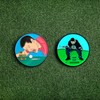 Golf Ball Marker & Hat Clip Set - Happy Gilmore