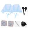 Baluue 6PCS Hair Highlight Kit Disposable Tipping Cap with Hook