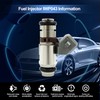 HiSport Racing Fuel Injector IWP043 Replacement for Ducati Monster 696