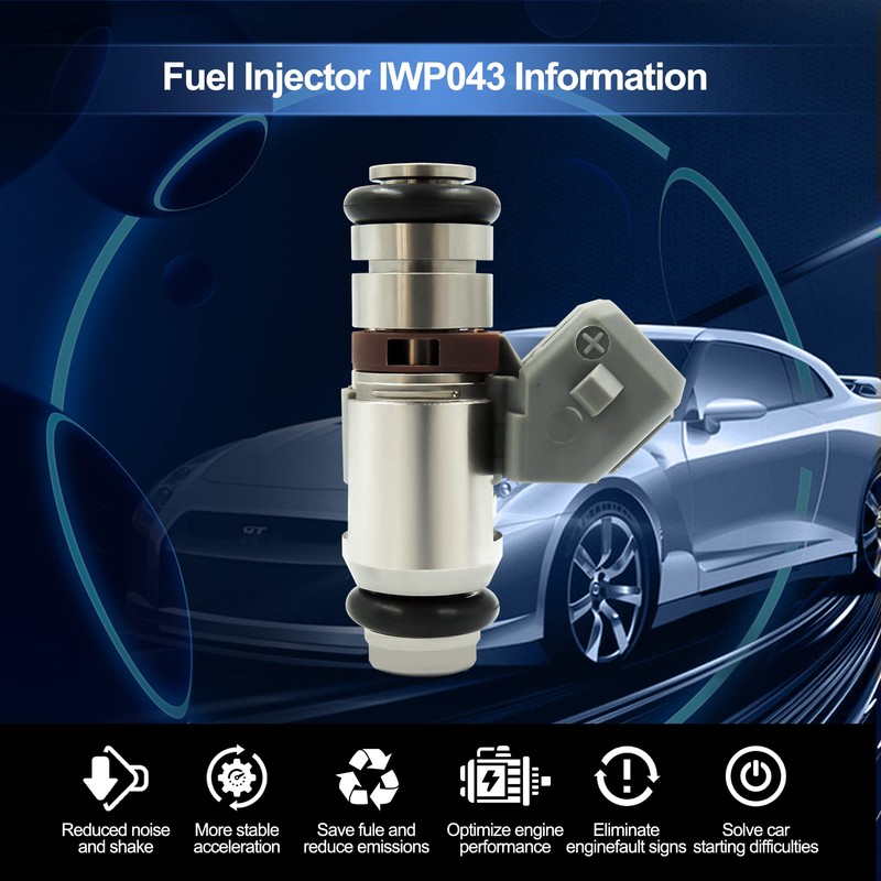 HiSport Racing Fuel Injector IWP043 Replacement for Ducati Monster 696