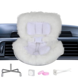 Asiento de coche para muñeca, adorno de coche, ideal para coleccionistas de cajas ciegas y entusiastas del interior del coche
