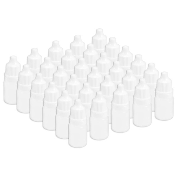 uxcell Plastic Dropper Bottles Plastic Dropper Bottles 5ml 0.17oz Seal