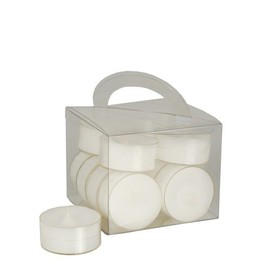 Papstar tealights, diameter:38 mm, white.