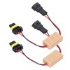 2PCS 50W LED Strobe Controller Continuous Strobe ABS Fog Light