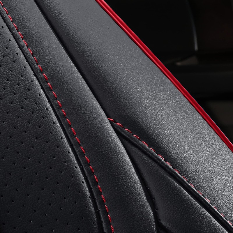 Huidasource Front Seat Covers for Wrangler JK 2007-2017, Waterproof Wrangler