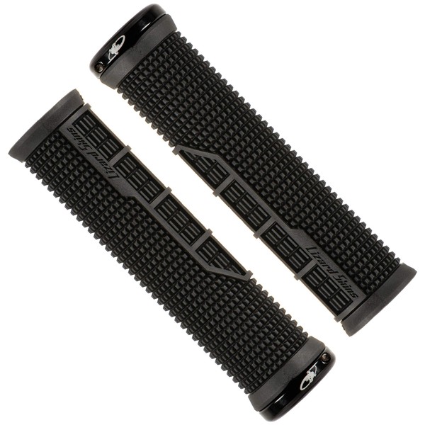 Lizard Skins Machine Lock-On Mountain Bike Grips - Black, 135mm