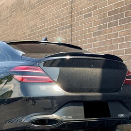 SpoilerKing Trunk & Roof Spoiler Combo w/Center Cut (284VC/284RC) Compatible with Genesis G70 2018-present