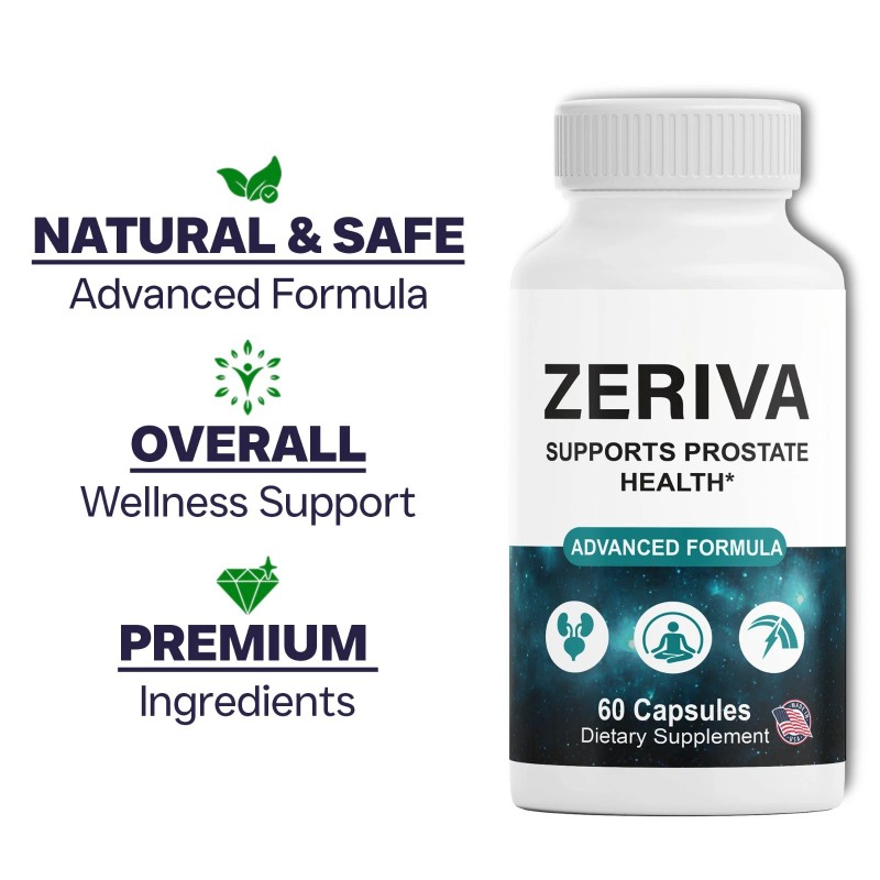 (3 Pack) Zeriva Pill Advanced Prostate & Bladder Support Supplement