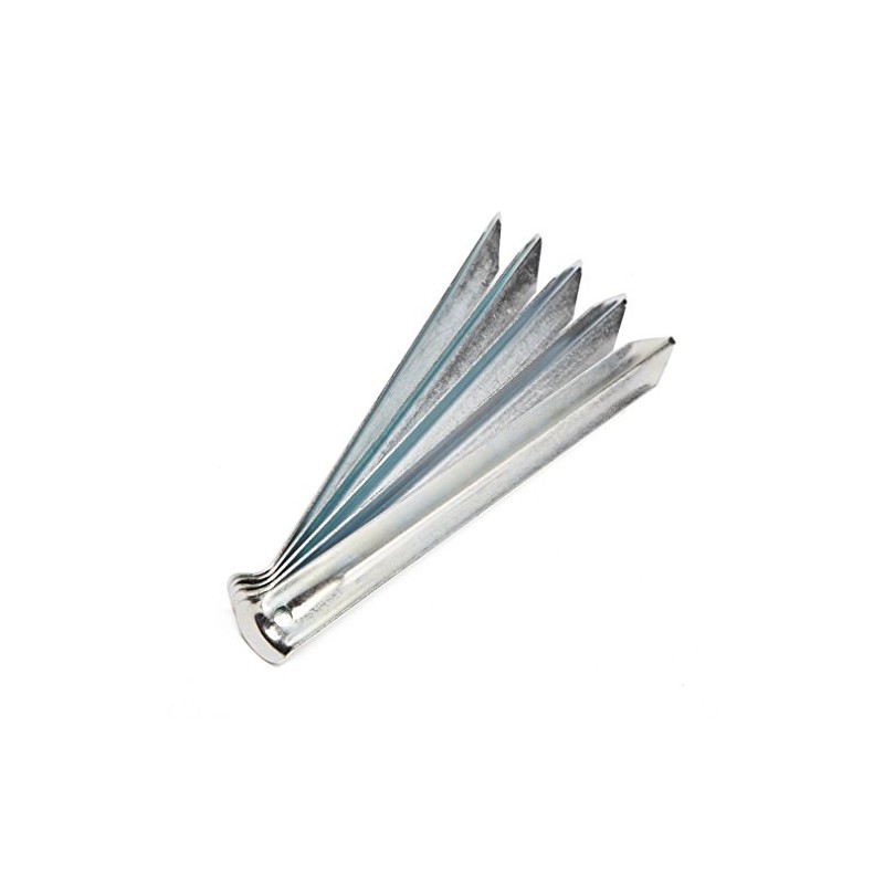 Vango Steel V Pegs, Silver, One Size