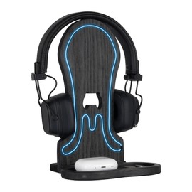 Gamer Gift for Men Teenage Boy Controller Organizer with Headphone Holder & Game Controller Stand - Unique Gift Idea for Husband, Boyfriend, Gamers, Game Lover, Game Room Decor, Gaming Accessory