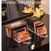 YRDGRG 2 Pcs Eyeshadow Palette Organizer Use for Bathroom Countertops,