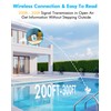 NoWoW Wireless Pool Thermometer with Indoor Unit - IPX8 Waterproof
