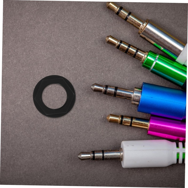 Tofficu UK Jack Nut for Cliff S Black Durable Hard