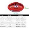 Sherrin AFLW Replica All Surface Football, Red, Size 4