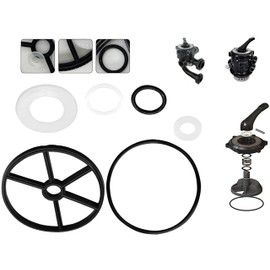 Pool Filter Parts Spider Gasket Kit,SP0710 Pool Pump Parts,SPX0710CA Diverter Valve Pool Pump Seal Parts, SPX0710L O-Ring Vari-Flo XL Valve Compatible with Hayward Sand Filter Replacement Parts